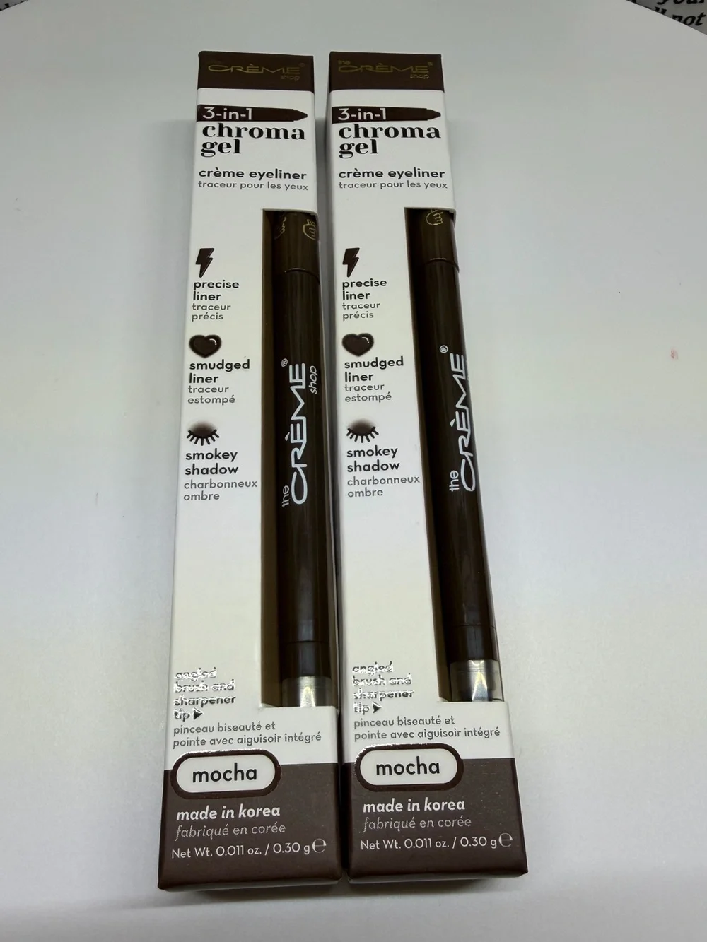 New Crème Lash Serum + Chroma Gel Eyeliner Set